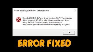How to Fix Battlefield 2042 Please Update Your NVIDIA GeForce Driver Error On PC