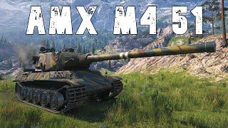 World of Tanks AMX M4 mle. 51 - 5 Kills 8,4K Damage