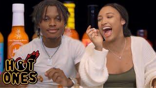 Avery & Saria Answer Spicy Questions : Hot Ones