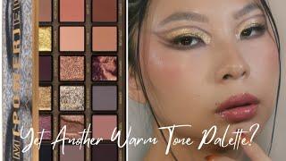 HUDABEAUTY EMPOWERED PALETTE SWATCHES 2 LOOKS FIRST IMPRESSION | ASIAN HOODED EYES