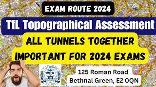 TfL Topographical Test 2024 | Most common Tunnels | PCO Test (2024)