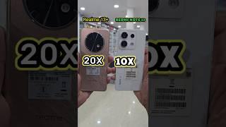 Powered By Redmi Note 13 10X Zoom Vs Realme 13+ 20X Camera ZOOM TEST #shorts #shortsvideo #trending