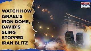 Iron Dome To David’s Sling, How Israel Defence Shield Stopped Iran’s Missiles, Rockets Blitz| Watch