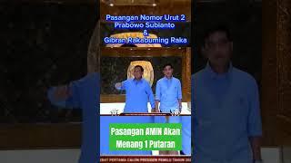 Pasangan AMIN menang 1 Putaran #beritaterkini #shortvideos #pilpres2024