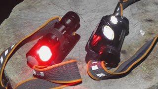Выбор налобника Fenix HM61R vs HM65R. Красный свет на фонарях - тест на насекомых