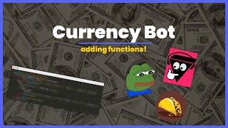 [NEW] Currency/Economy Bot | Getting Started | Part One | Python