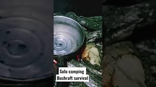 solo camping di hutan borneo