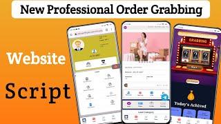 New Professional Order Grabbing Website Script With Complete Admin Panel || Order Grab Source Court