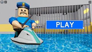WATER BARRY'S PRISON RUN! New Scary Obby (#Roblox)