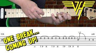 Van Halen - Unchained - Guitar Lesson (Solo) with Tabs!