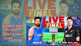 [ India   New Zealand ] cricket India champion 2025 ICC championship captain Rohit Sharma