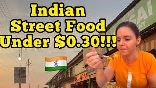 Eating Local INDIAN STREET FOOD! | Indian Food Under $0.30!!