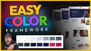 A Practical Color Framework (that works great for almost all website projects)