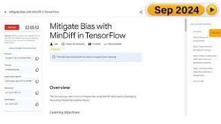 Mitigate Bias with MinDiff in TensorFlow | #qwiklabs | Coursera