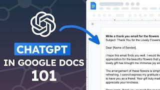 How to use ChatGPT into Google Docs: a beginner's guide (101)