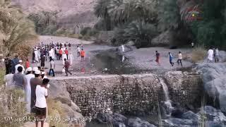 شاهد | اقوى سيل بالرستاق | وادي الحوقين Amazing flash floods of wadi Al hoqain,Oman