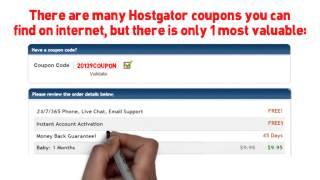 Hostgator 1 Cent Coupon Code - Get 1 cent hosting
