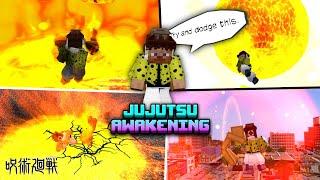 Jujutsu Awakening addon mcpe 1.21 | JOGO showcase | jujutsi kaisen addon mcpe | mod jujutsu kaisen