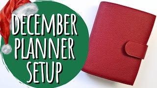 December A6 Stalogy Planner Setup | Planner Flip Through