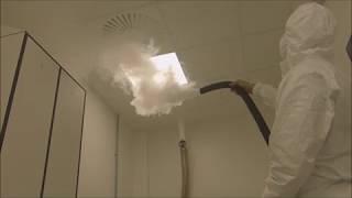 Airflow smoke visualisation test - ProCleanroom