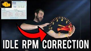 VCDS Idle RPM correction , VCDS Idle RPM adjustment