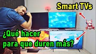 ¿Qué hacer para que un Televisor dure más? / Prolongar la vida de tu Smart TV es fácil