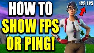 How to Show Your FPS or Ping in Fortnite on PS4, PS5, Xbox, & PC