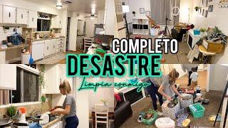 COMPLETO DESASTRE | Limpia Conmigo | MOTIVACION EXTREMA PARA LIMPIAR | ORGANIZANDO | Speed Clean