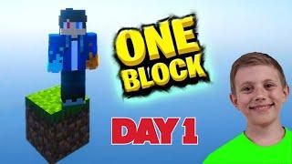 Майнкрафт карта ОДИН БЛОК и выживание 100 дней - Minecraft map ONE BLOCK