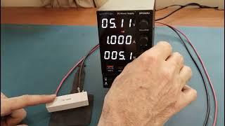 Wanptek DPS-305U Regulated Bench Power Supply Demo