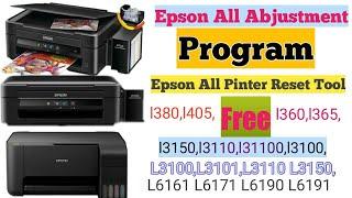 Epson L3100 L3101 L3110 L3150 Resetter or Adjustment Program Download And Reset