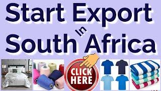 Start Export In South Africa Of Textile, Garments & Fabric | #textile #garments #apparel #export