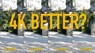 GOPRO 10 Video footage quality comparison   60fps vs 120fps | WIDE vs Linear | 5.3k  vs 4k vs 2.7