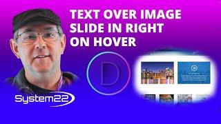 Divi Theme Text Over Image Slide In Right On Hover 