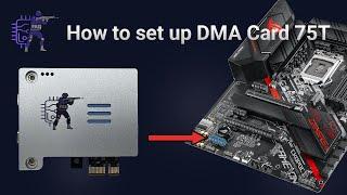 How to connect and set up DMA Card 75T | DMA Cheats