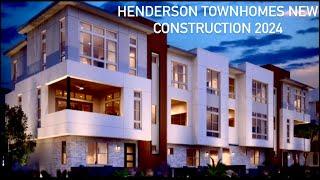 Luxury Town Homes In Henderson Starting at 569k