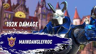 192K dmg The Crazy Androxus Dark Stalker Gameplay MainDansLeFroc ( Grand Master) Paladins Gameplay