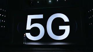 How many times Apple said 5G (with 5G)