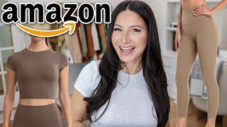 AMAZON HAUL -  The Best Workout Sets, Leggings and Tops | LuxMommy