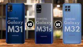 Samsung Galaxy M32 vs Samsung Galaxy M31s vs Samsung Galaxy M31 - OFFICIAL SPECIFICATIONS Comparison