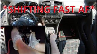 How to Shift a Manual Transmission Fast (using the clutch)