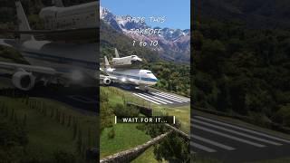 Pilot Attempts Impossible Space Shuttle Carrier Takeoff at Lukla - Microsoft Flight Simulator 2020