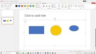 How To Group Shapes in Powerpoint