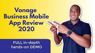 Vonage Business Cloud Mobile App 2020 Review (LIVE DEMO)