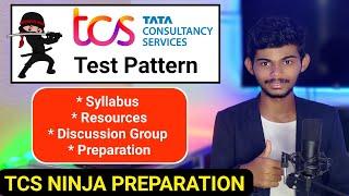 TCS Ninja Hiring Preparation | Test Pattern & Syllabus Study Resources | Join Telegram