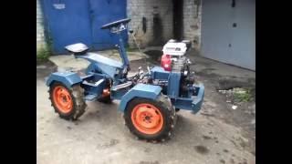 Самодельный трактор переломка 6.5л. Описание. Конструкция. Homemade tractor 6.5 L. Design.