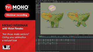 Webinar – Are those really vectors? Giving your animation a natural look with Víctor Paredes