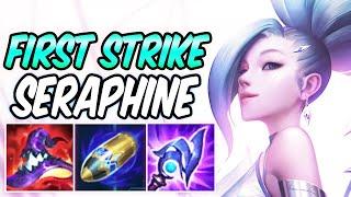 *ONE-SHOT* FIRST STRIKE FULL AP SERAPHINE MID | New Build & Runes | League of Legends