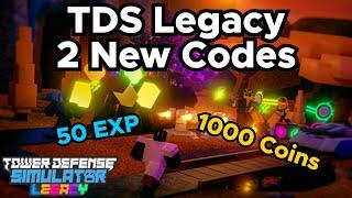 TDS Legacy New Codes REDEEM QUICK - Tower Defense Simulator Legacy