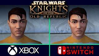 KOTOR Switch Graphics Overview vs Xbox Original - Knights of the Old Republic Switch Reaction